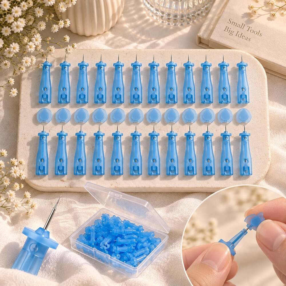 Sterile Needles for Pimples, 100Pcs Disposable Acne Lancet